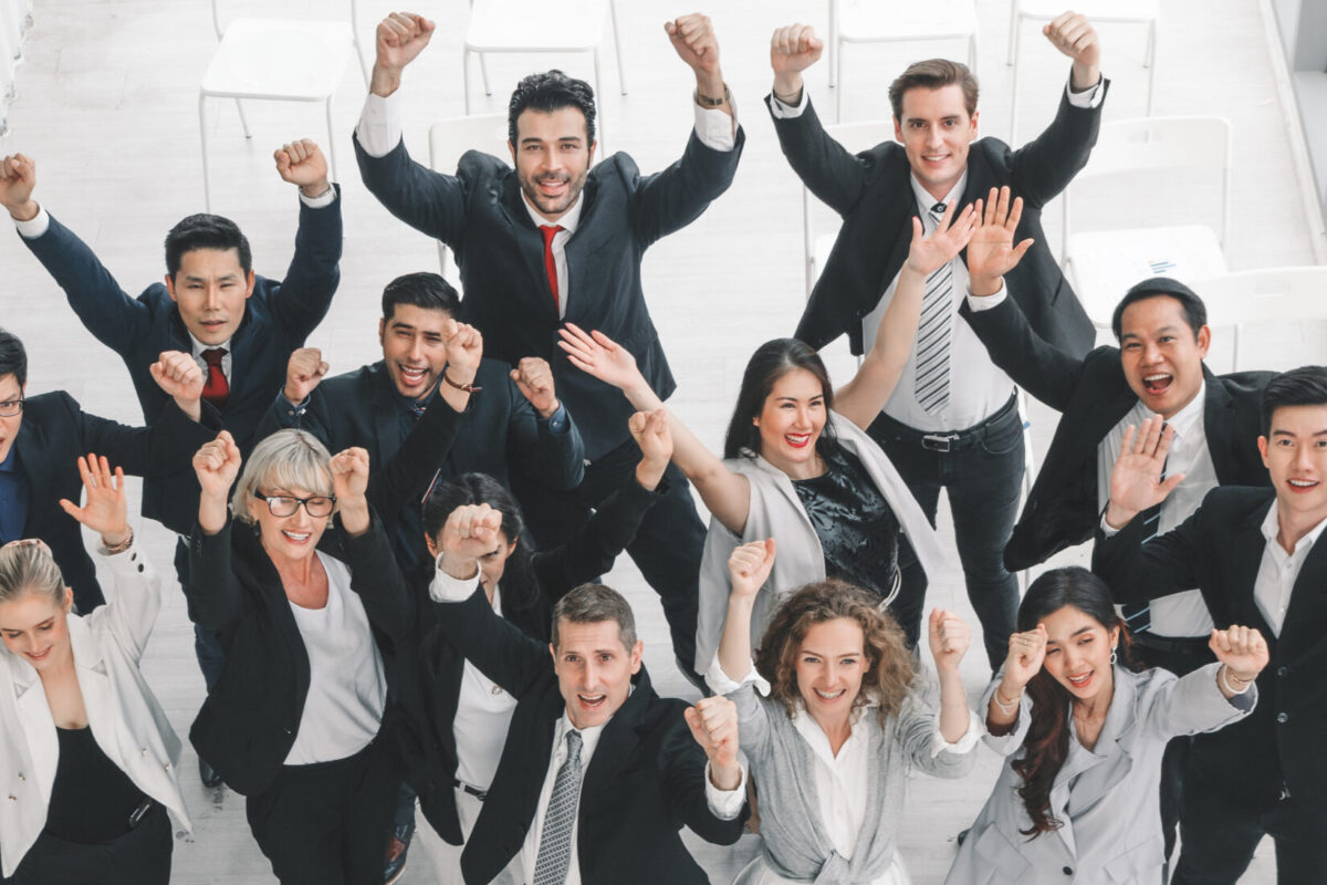 business background of diverse businesspeople standing together in a group and having arms cross showing confident business background of diverse businesspeople standing together in a group and having arms cross showing confident